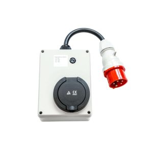   inChaNet elektromos autó állítható fali és hordozható töltő – 22kW (3x32A)