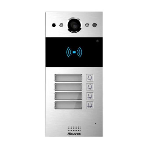 Akuvox R20BX4 IP, 4 lakásos kaputelefon kültéri egység