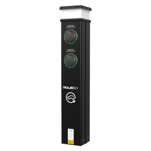 Rolec BasicCharge elektromos autó töltőállomás (Max.2X22kW)