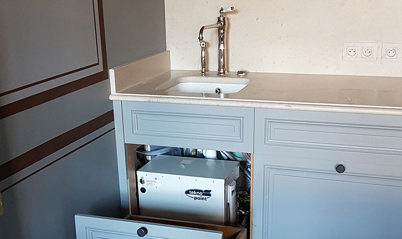 Rejtett klíma szerelés példa